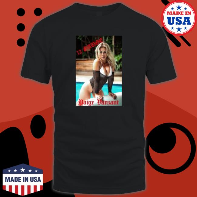 12 Gauge Paige Vanzant In The Pool T-Shirt
