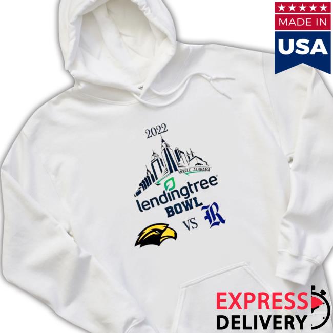 Official Southern Miss Golden Eagles vs Rice Owls Football 2022 Lending Tree Bowl Tee Shirt Official Southern Miss Golden Eagles vs Rice Owls Football 2022 Lending Tree Bowl Tee Shirt