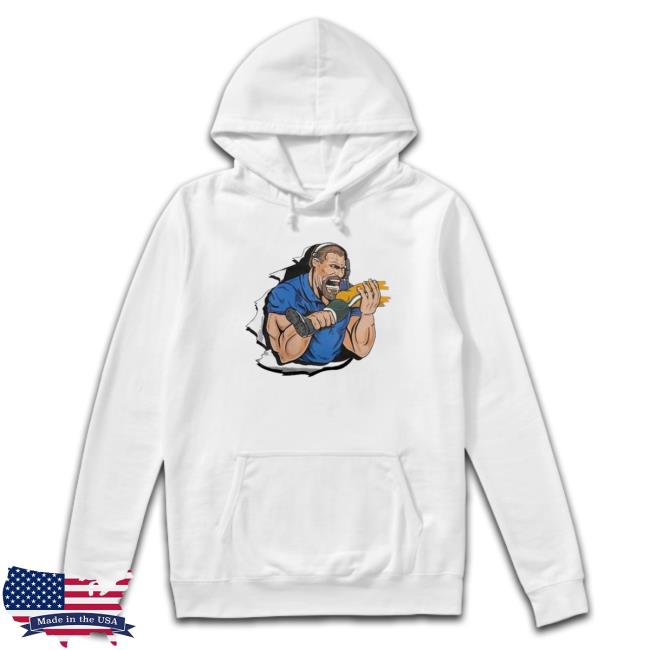 Dan Campbell Biting Kneecaps T-shirt Dan Campbell Biting Kneecaps T-shirt