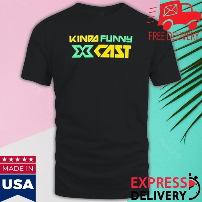 Official Official Kinda Funny Xcast Performance Crewneck Sweatshirt Official Official Kinda Funny Xcast Performance Crewneck Sweatshirt