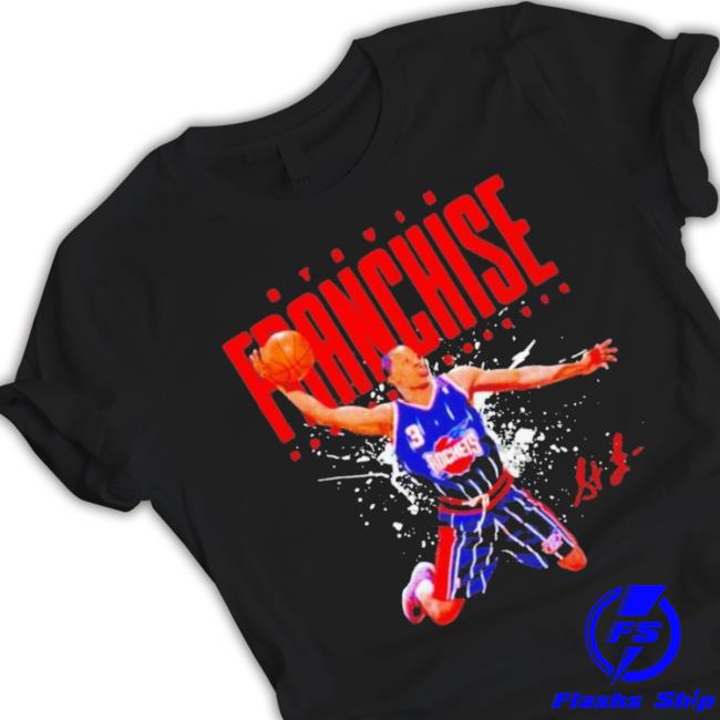 Official Steve Francis Houston Rockets Slam Dunk shirt Official Steve Francis Houston Rockets Slam Dunk shirt