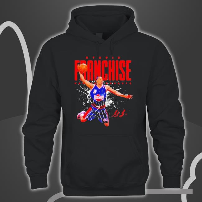 Official Steve Francis Houston Rockets Slam Dunk shirt Official Steve Francis Houston Rockets Slam Dunk shirt