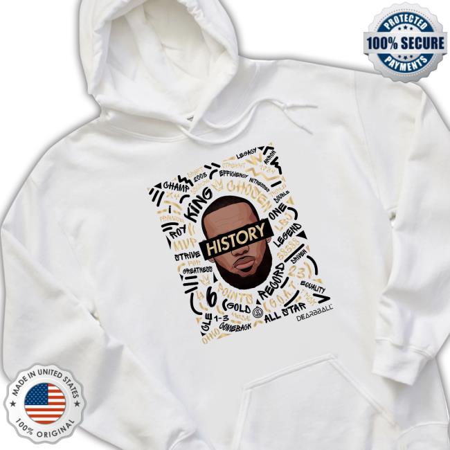 Official HISTORY All-Time Leading Scorer Limited Edition White Sweatshirt Official HISTORY All-Time Leading Scorer Limited Edition White Sweatshirt