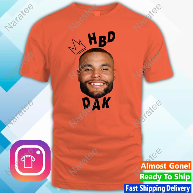 Official Hbd Dak Tee Shirt Official Hbd Dak Tee Shirt