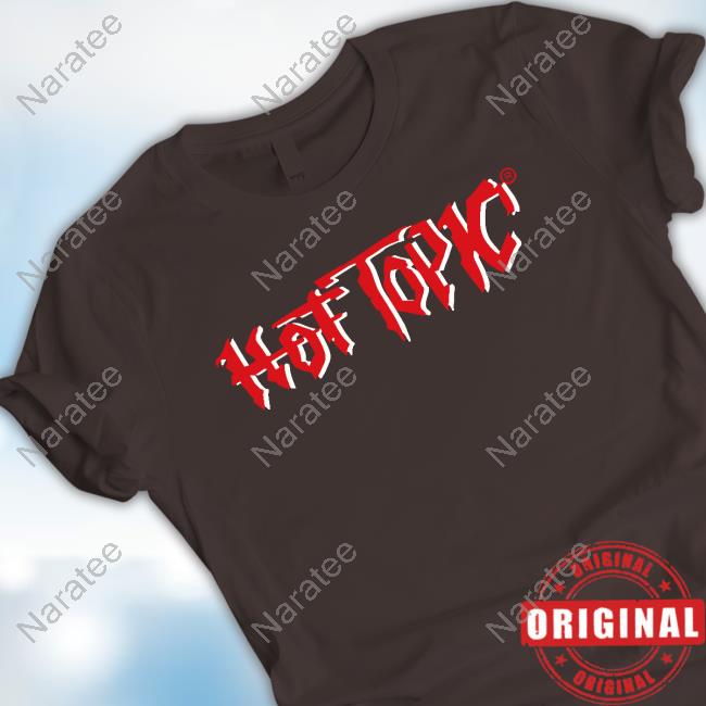 Official Retro Hot Topic Logo Hoodie Official Retro Hot Topic Logo Hoodie