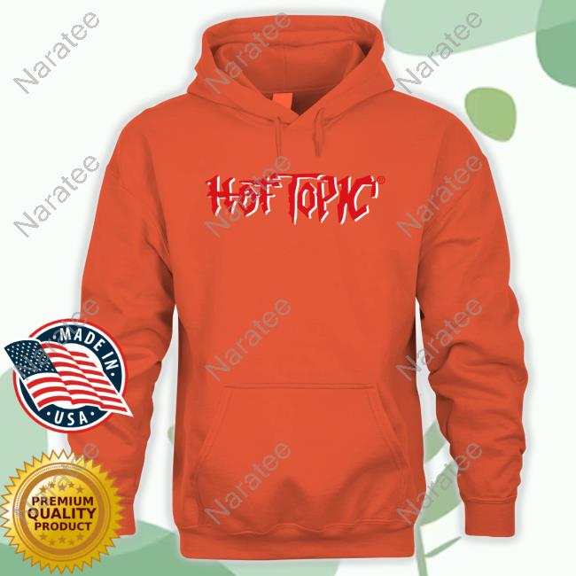 Official Retro Hot Topic Logo Hoodie Official Retro Hot Topic Logo Hoodie