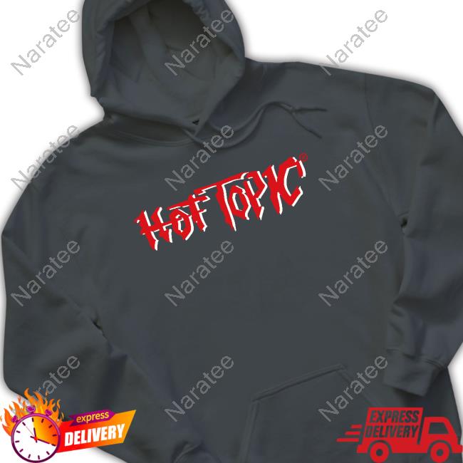 Official Retro Hot Topic Logo Hoodie Official Retro Hot Topic Logo Hoodie