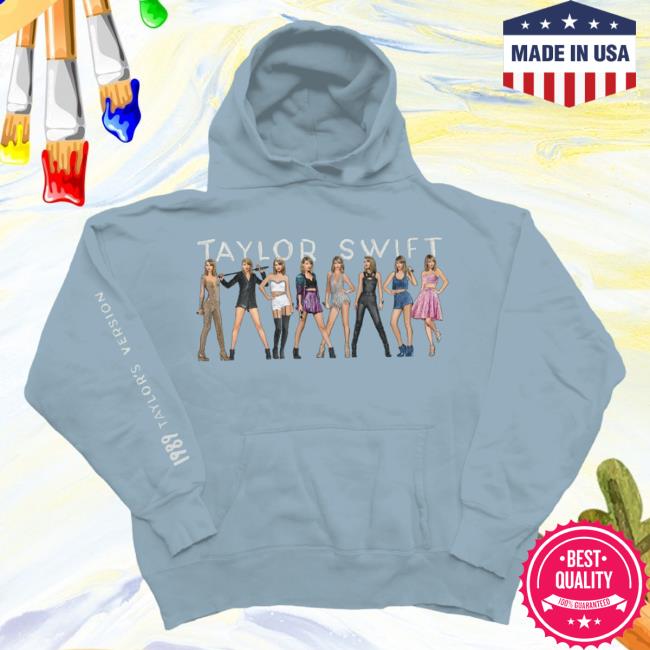 Official Taylor Swift Merch 1989 Taylor's Version Eras Crewneck Official Taylor Swift Merch 1989 Taylor's Version Eras Crewneck