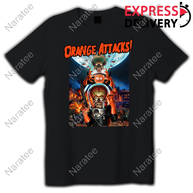 Zimwhodey Orange Attacks Tee Shirt