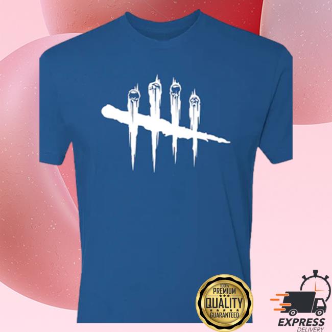 Official Dead By Daylight Merch Store Dead By Daylight Slashes Unisex Crew Tshirt (Royal Blue) Deadbydaylight Shop Official Dead By Daylight Merch Store Dead By Daylight Slashes Unisex Crew Tshirt (Royal Blue) Deadbydaylight Shop