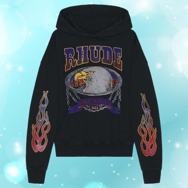 Official Fwrd Clothing Store Rhude Screaming Eagle Pullover Hoodie