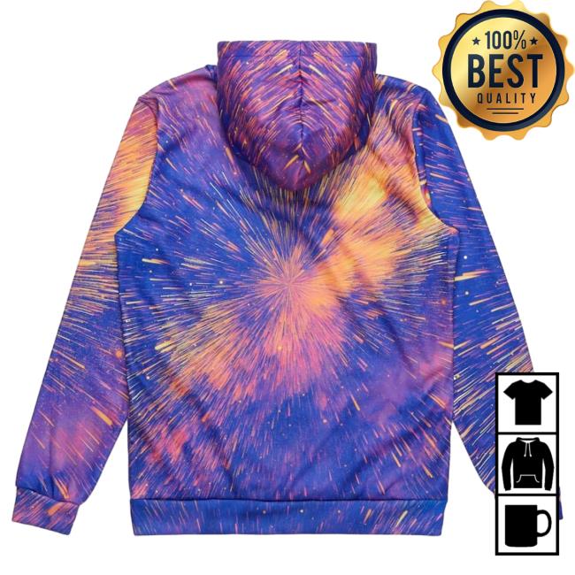 Official Excision Merch Bar Evolution 'Stardust' Dye Sub Pullover Sweatshirt - Nebula MerchBar Official Excision Merch Bar Evolution 'Stardust' Dye Sub Pullover Sweatshirt - Nebula MerchBar