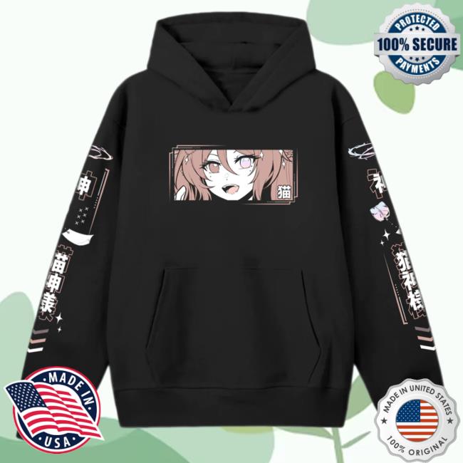 Official Uwumarket Ninshin Nyami Cat God Sweatshirts Uwu Market Official Uwumarket Ninshin Nyami Cat God Sweatshirts Uwu Market