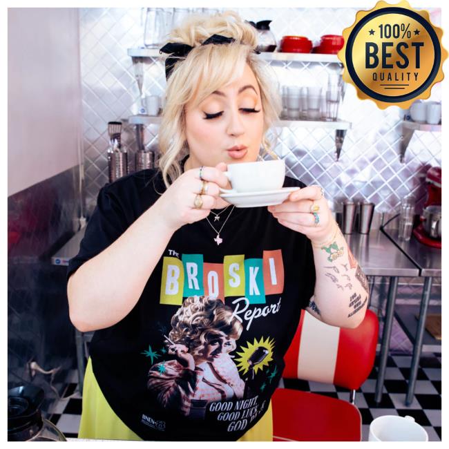 Official Broski Report Merch Brittany Broski Tune In Tuesdays Top Shirt Official Broski Report Merch Brittany Broski Tune In Tuesdays Top Shirt