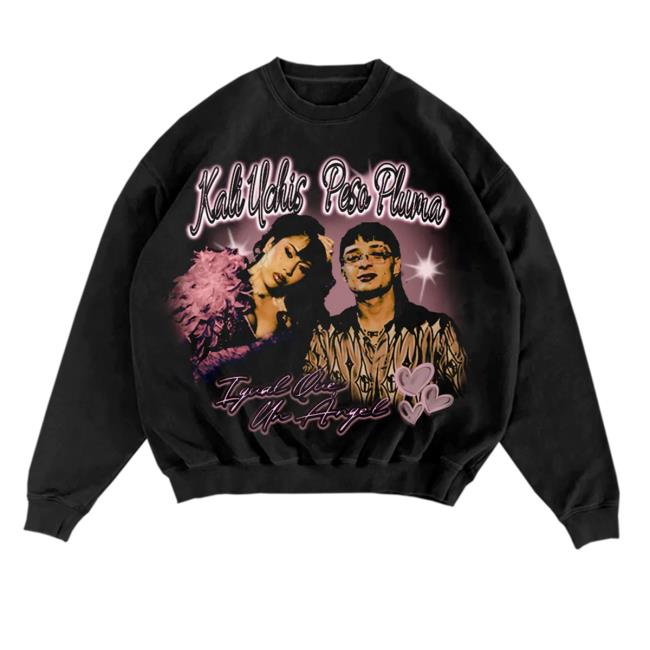 Kali Uchis x Peso Pluma Essential T Shirt Kali Uchis Official Store Merch Kali Uchis x Peso Pluma Essential T Shirt Kali Uchis Official Store Merch