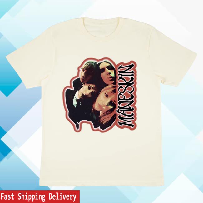 Official Maneskin Merch Store Maneskin Fisheye Band Top Shirt Official Maneskin Merch Store Maneskin Fisheye Band Top Shirt