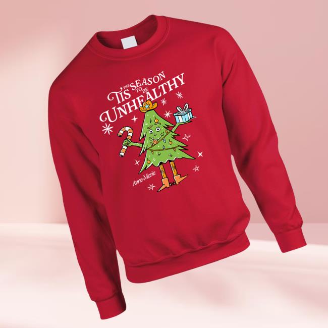Official Anne-Marie Merch Store Anne Marie Tis The Season To Be Unhealthy Crewneck Anne - Marie Apparel Clothing Shop AnneMarie Official Anne-Marie Merch Store Anne Marie Tis The Season To Be Unhealthy Crewneck Anne - Marie Apparel Clothing Shop AnneMarie