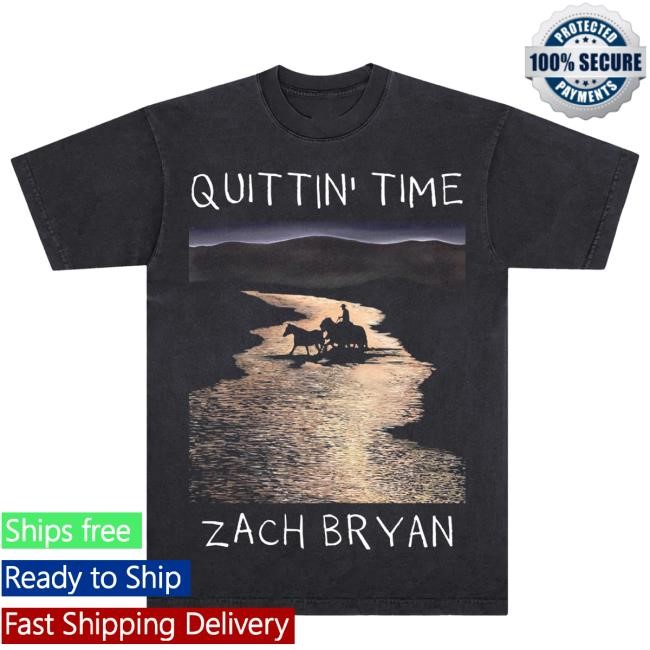 Zach Bryan Merch Shop | One Of These Days X Zach Bryan Border T Shirt | Zach Bryan Clothing Store Zachbryanshop