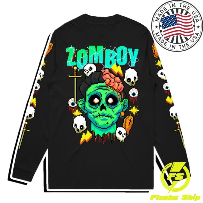 Zomboy Pixel Boy LS Shirt