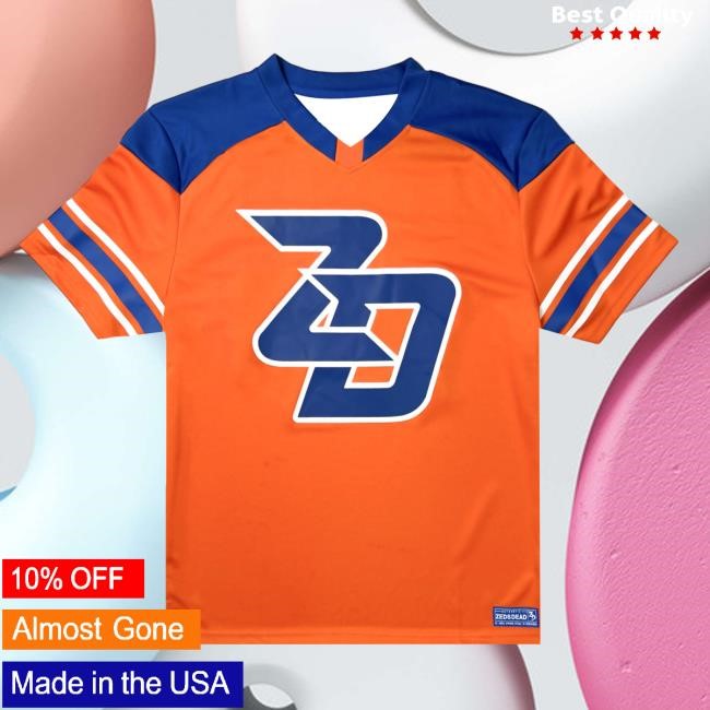 Zeds Dead - BOISE - Football Jersey Zeds Dead Merch Shop