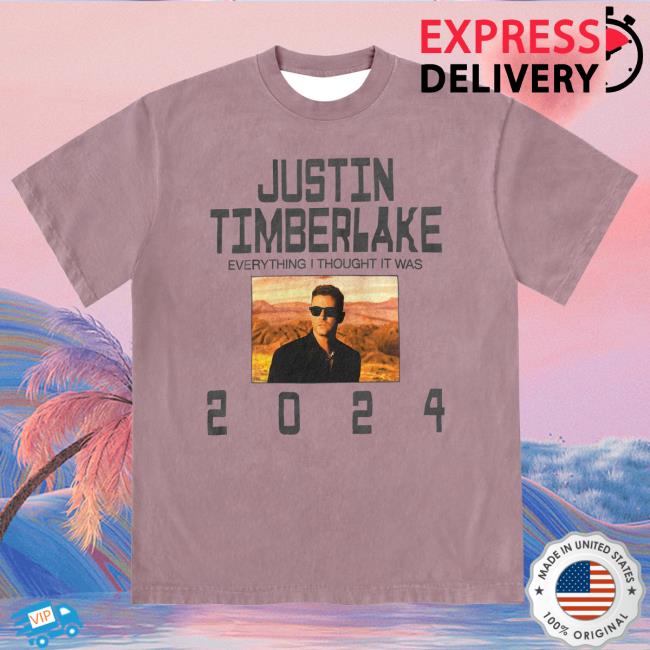 Official Justin Timberlake Merch Shop EITIW 2024 Tee Shirt