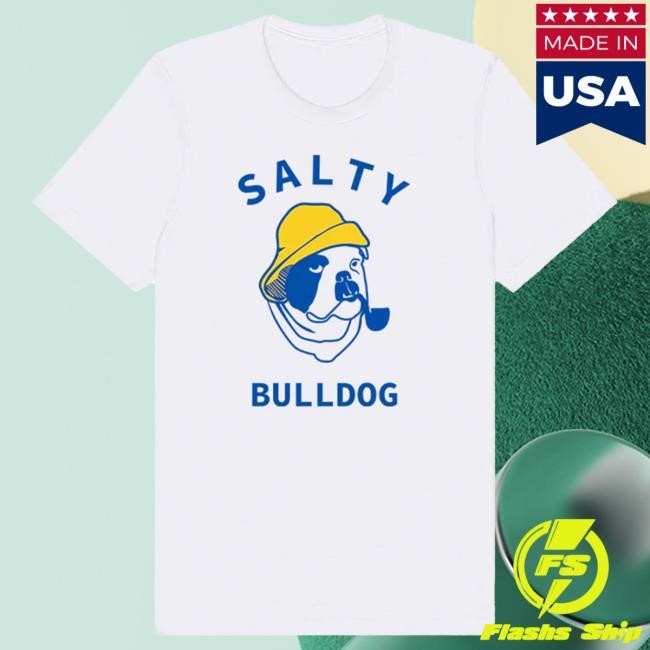 Official Duke and Winston Salty Bulldog Hot Shirt (White)