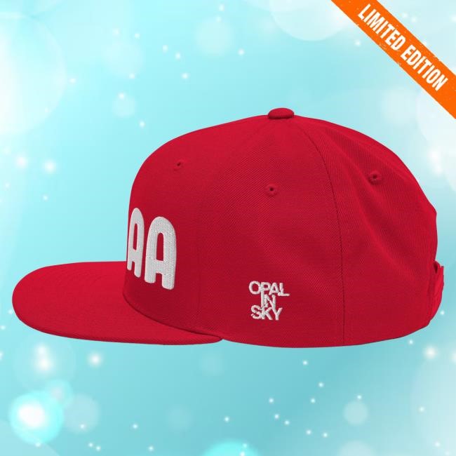 Opal In Sky "Raaaa" Snapback Cap