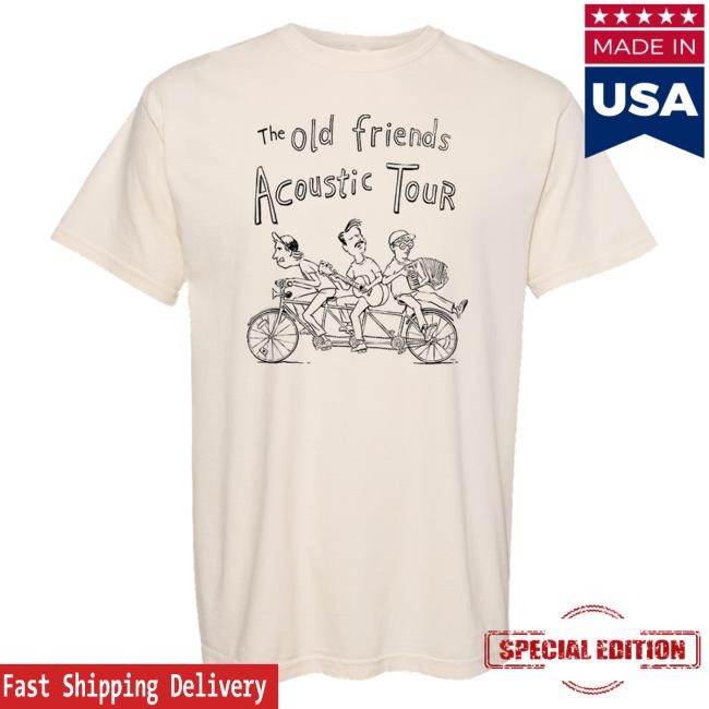 The Old Friends Acoustic Tour Tshirt - Official Ben Rector Merch Store Benrectormusic Clothing Apparel