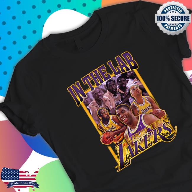 lakers in the lab The Legends Tee - Showtime Lakers Cap