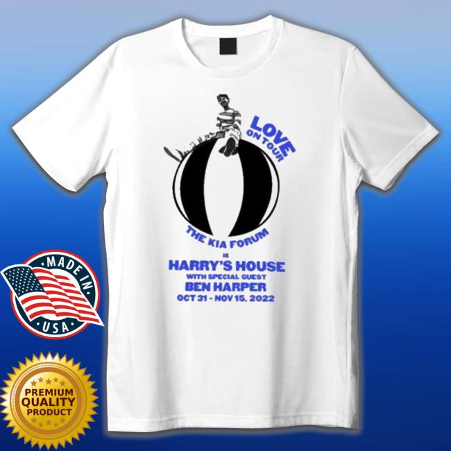 Premium Love On Tour The Kia Forum Is Harry Niall News House Ben Harper Hooded Sweatshirt