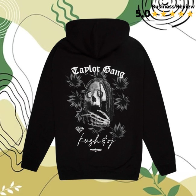Diamond Supply x Taylor OG Skull Hoodie Taylor Gang Merch