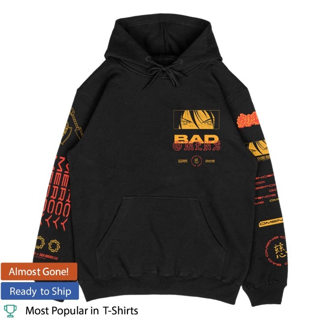 Bad Omen Sharingan Hoodie Bad Omen Merch Shop
