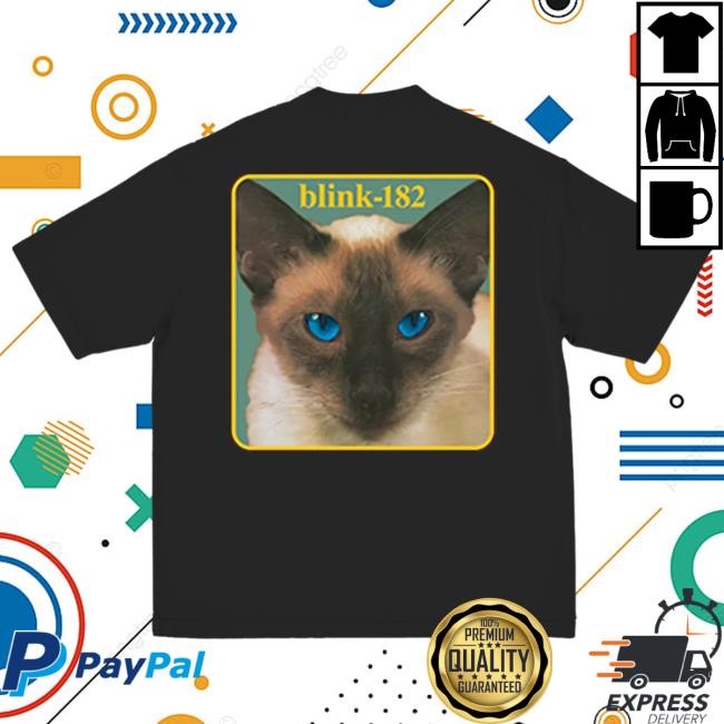 Blink 182 Merch Store Blink-182 Cheshire Cat Album Cover Hot Shirt Blink182