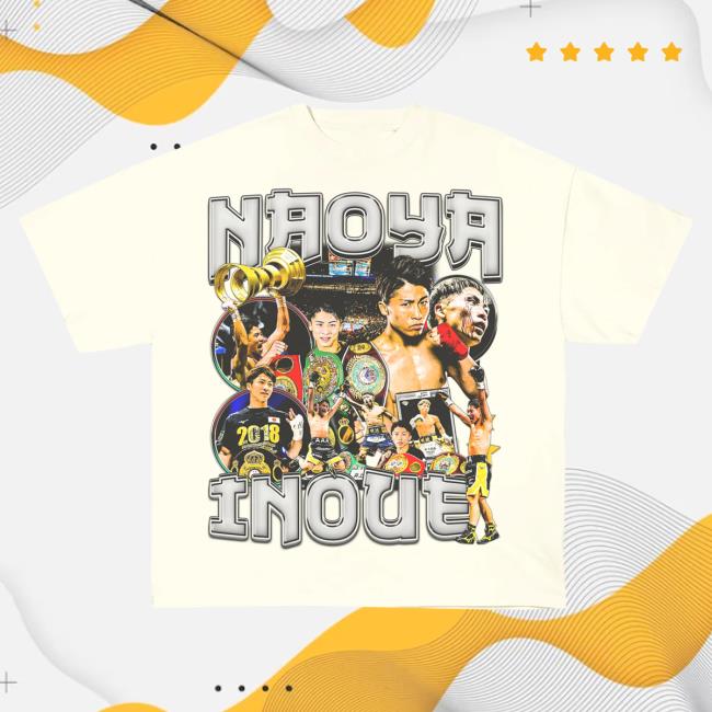 Official Game Changer Naoya Inoue T-Shirt Ivory GameChanger
