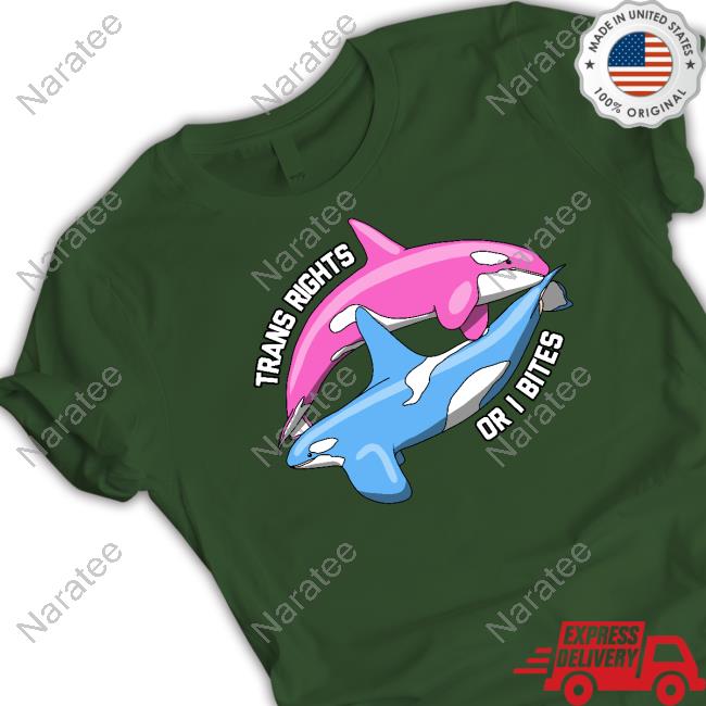 Art By Veya Trans Rights Or I Bites Orcas T-Shirt