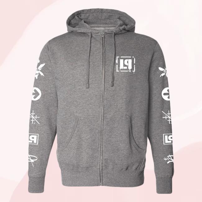 Official Linkin Park Merch Store Linkin Park Lp Icons Zip Pullover Sweatshirt Linkin Park Apparel Clothing Shop LinkinPark