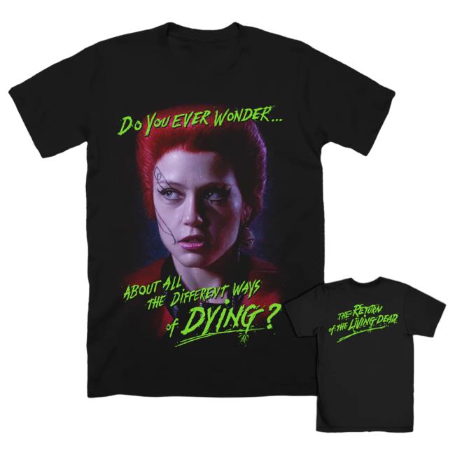Official Cavity Colors Return Of The Living Dead: Trash - Tshirt