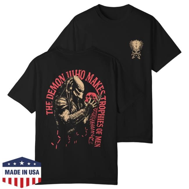 Official Heavy Spoilers Merch 'Trophy Hunter' Double-Sided T Shirt