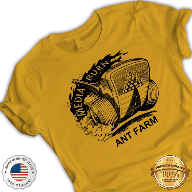 Media Burn Ant Farm All The Right Movies Tee