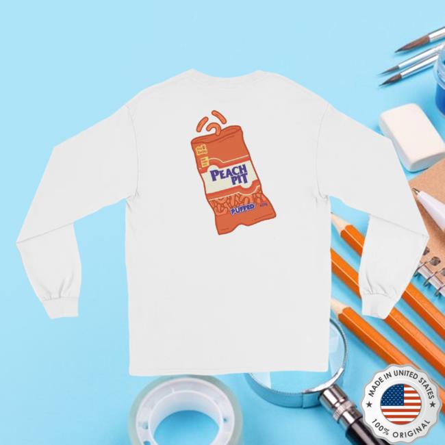 Official Peach Pit Merch Store Shop Cheesie Guys LS T Shirt