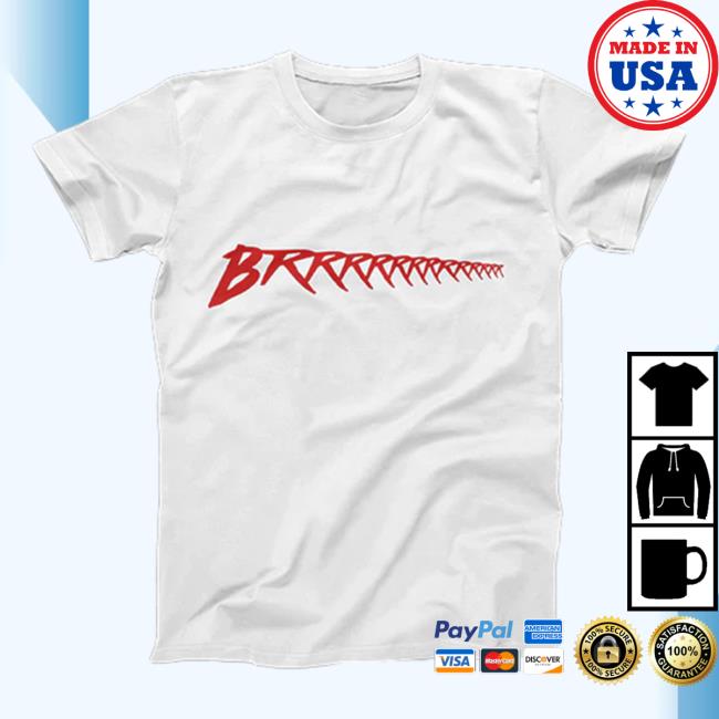 Official Anuel Aa Clothing Store Shop Anuelmerch BRRRRRRR Shirt White / Red Anuelaa Merch
