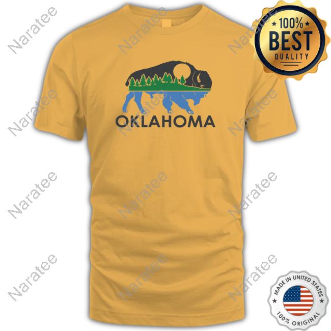Oklahoma Bison Landscape Shirts