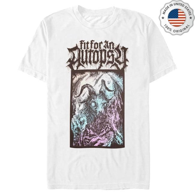 Official Fit For An Autopsy Merch Fit For An Autopsy - Horned Husk White - Tees