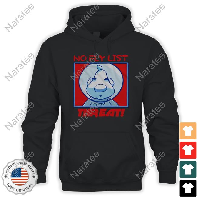 The Egg Drop The Bastard No Fly List Threat Shirt