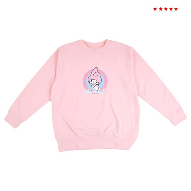 Official Sanrio Apparel Clothing Merch Store Shop My Melody Circle Sweatshirt