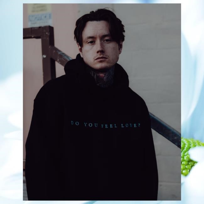 Official Bad Omens Do You Feel Love? Hooded Sweatshirt BadOmens