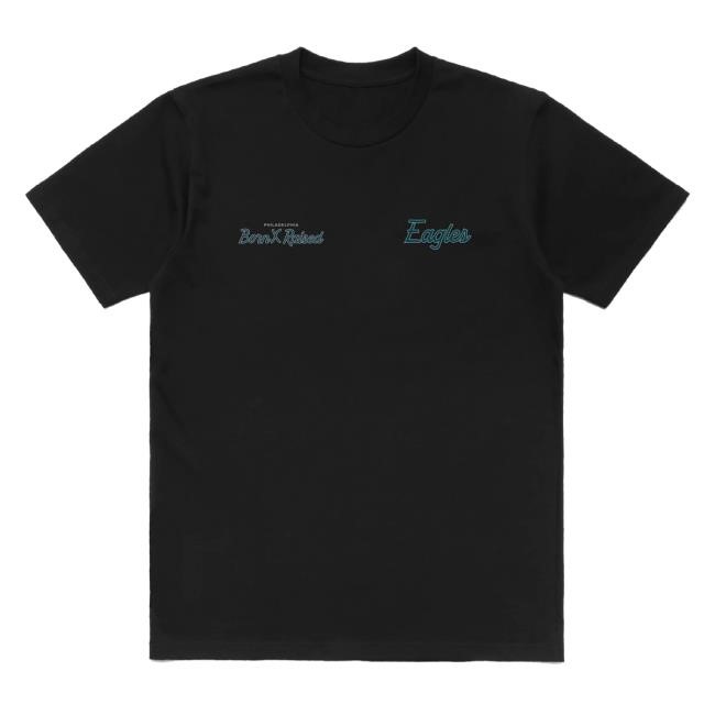Born X Raised + Philadelphia Eagles Helmet New Tee