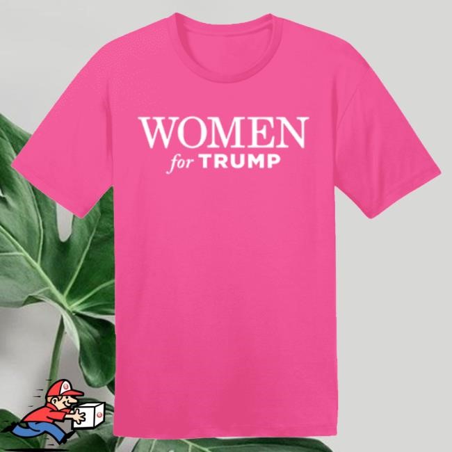 Official Donald Trump Merch Store Donald Trump Women For Trump Fuchsia Premium Cotton Shirt 2024 Donald Trump Apparel Clothing Shop DonaldTrump