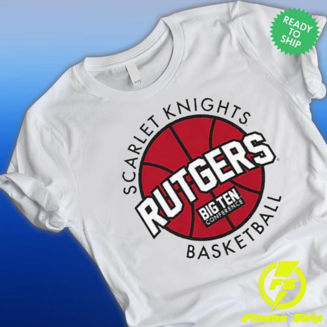 Rutgers Scarlet Knights Big Ten Basketball Shirt