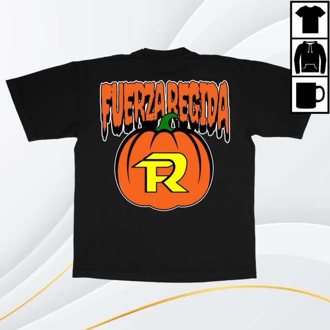 Jack-O-Lantern - Black New Tee – Fuerza Regida